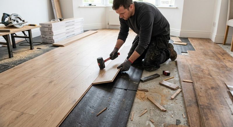 Laminate Floor Installation in Lititz, PA
