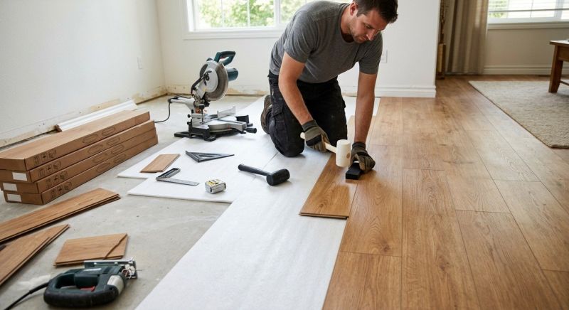 Laminate Floor Installation in Mount Joy, PA