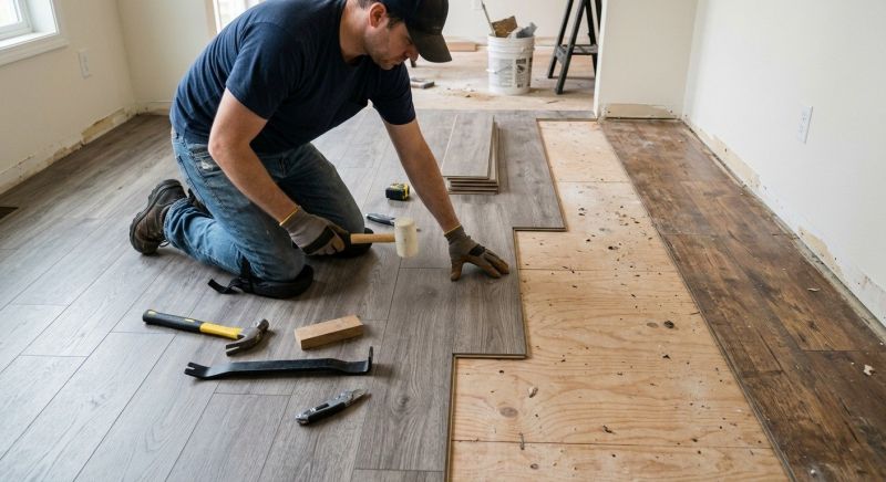 Laminate Floor Remodeling in Hershey, PA