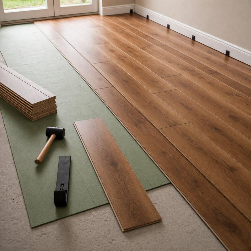 Laminate Floor Replacement in Etters, PA