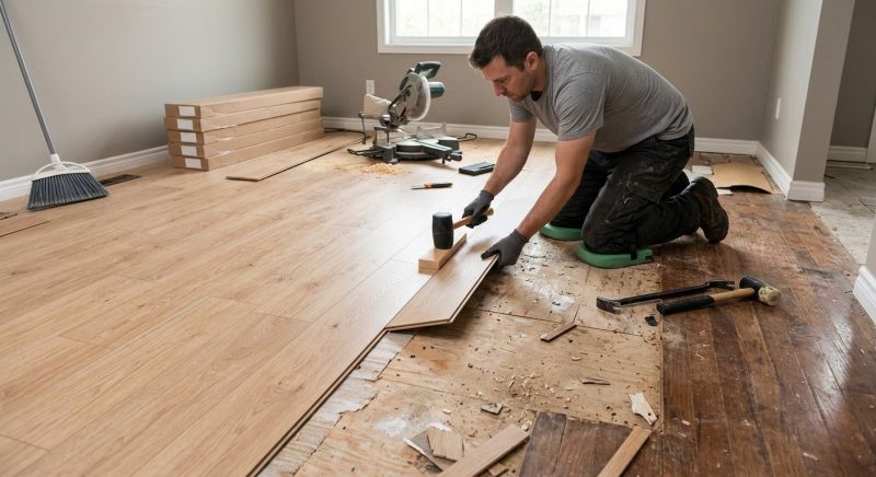 Laminate Floor Replacement in Harrisburg, PA