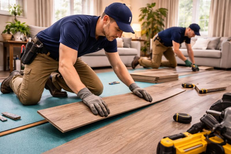 Laminate Floor Replacement in Lancaster County, PA
