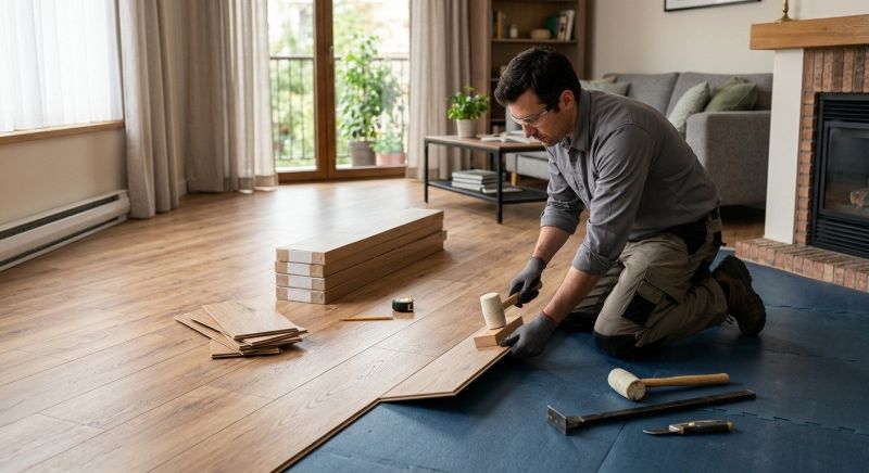Laminate Floor Replacement in Lititz, PA