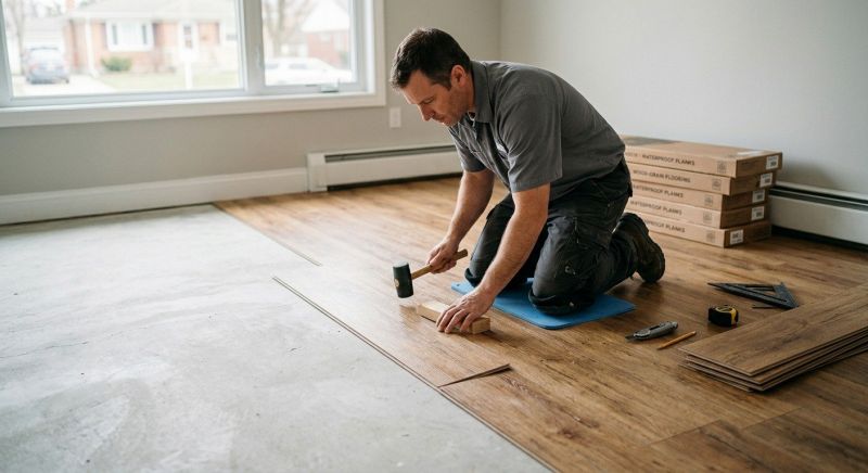 Linoleum Floor Installation in Lancaster, PA