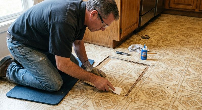 Linoleum Floor Installation in York County, PA