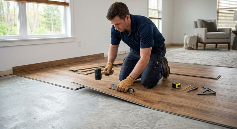 Luxury Vinyl Tile Installation in Hershey, PA
