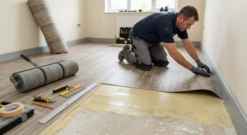 Sheet Flooring Installation in Harrisburg, PA