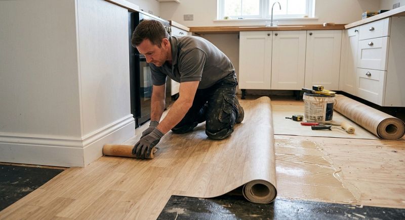 Sheet Linoleum Installation in Dover, PA