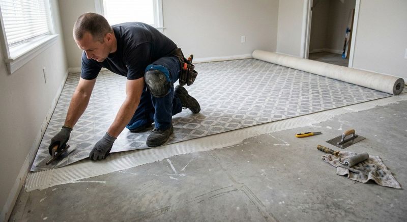 Sheet Vinyl Installation in Hershey, PA