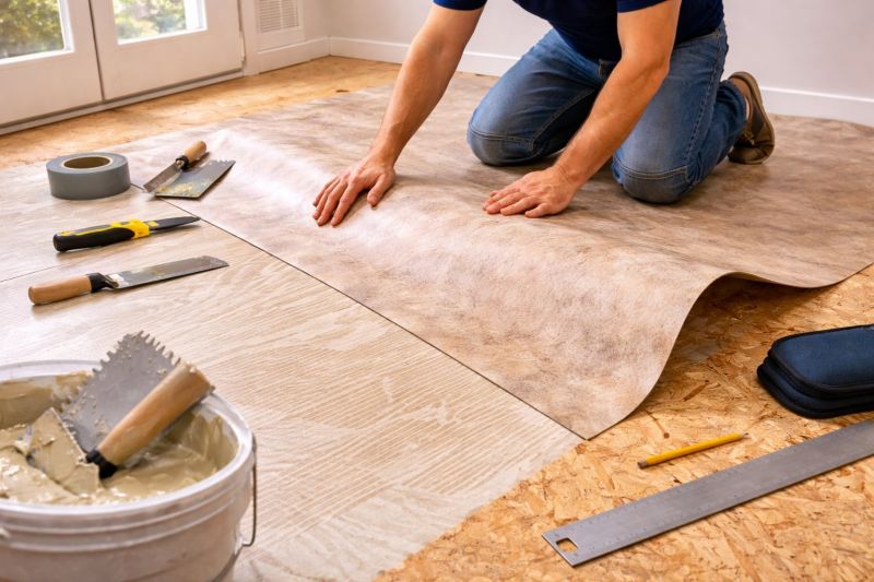 Sheet Vinyl Installation in Palmyra, PA