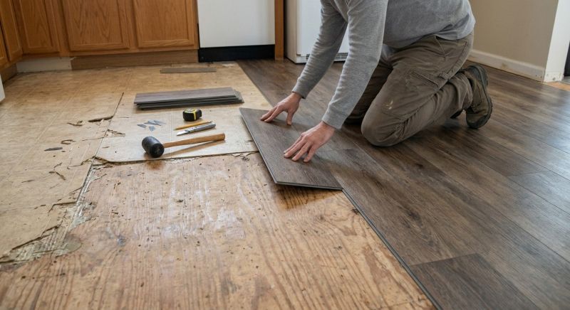 Vinyl Flooring Installation in Hershey, PA